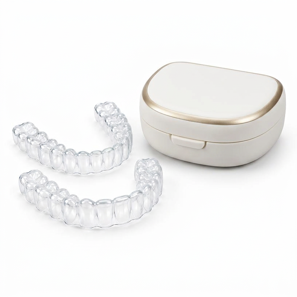 Illustrative clear removable aligner trays